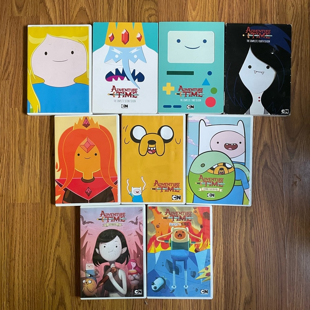 Adventure Time tv show series on dvd
